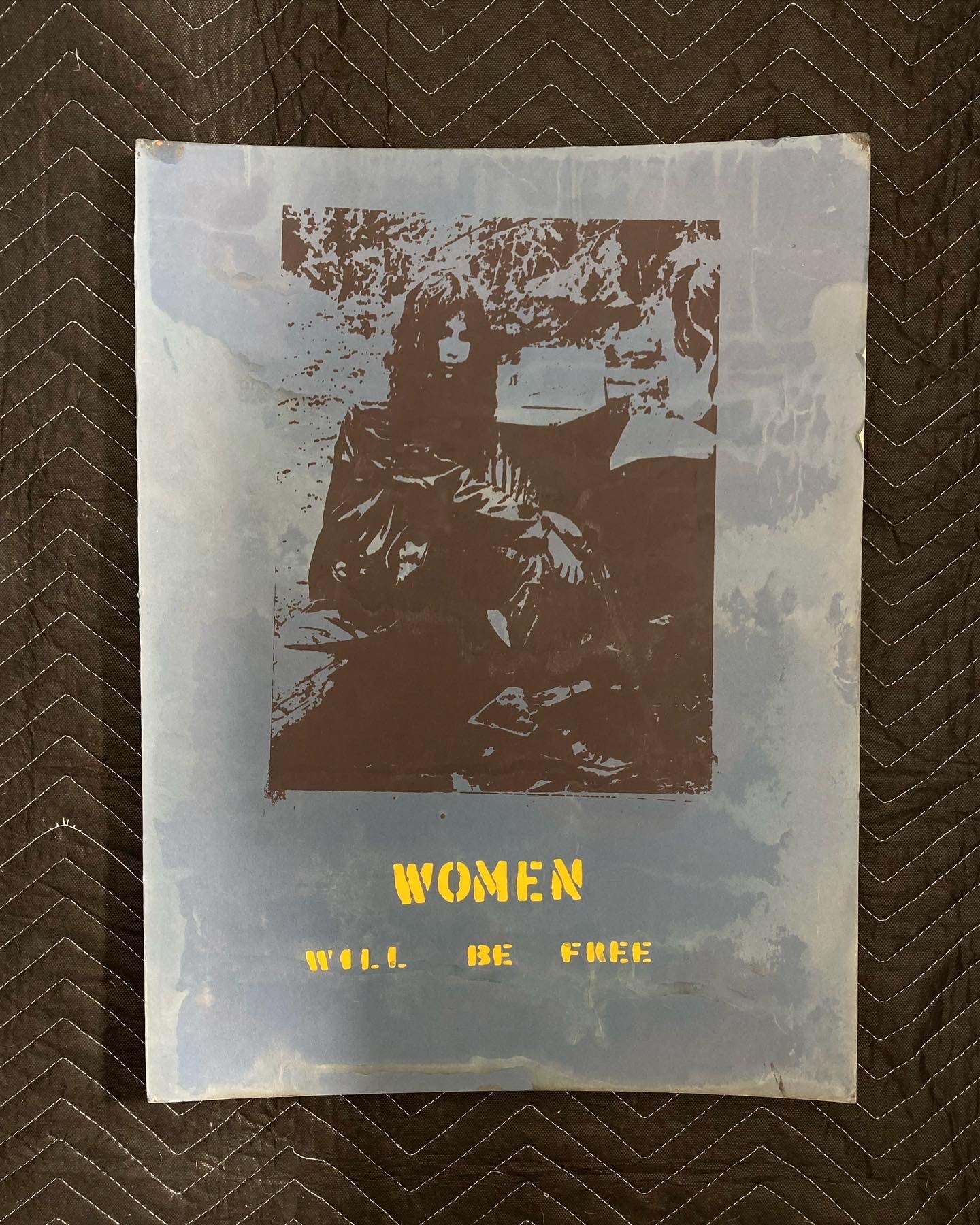 'Women Will Be Free' Protest Poster