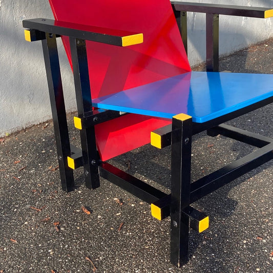 'Red and Blue Chair' by Gerrit Rietveld