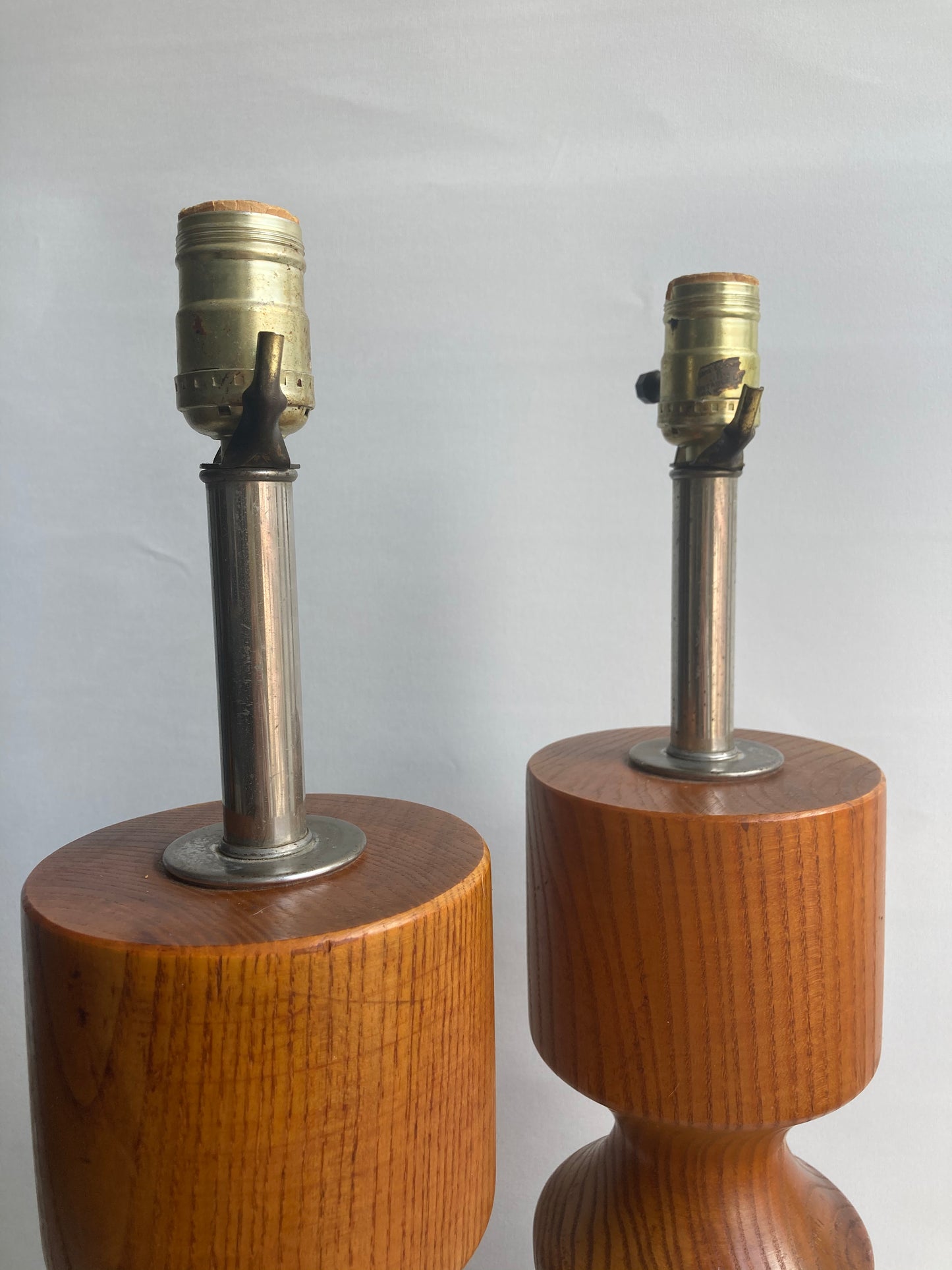 XL Turned Wood Lamps